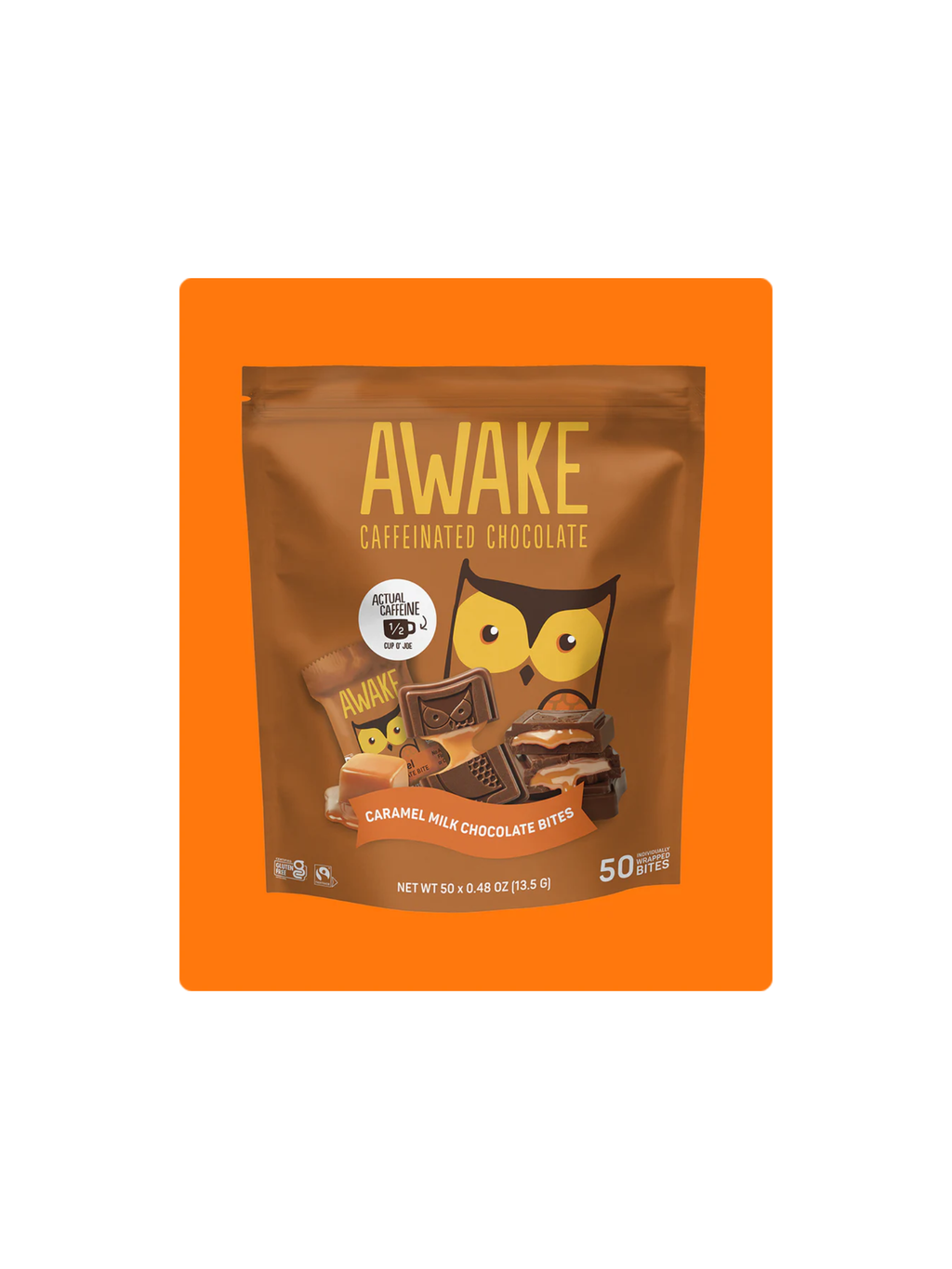 AWAKE - Milk Caramel Chocolate Bites