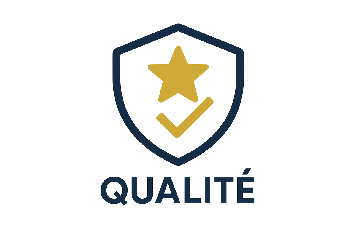 icône definissant le mot qualité 